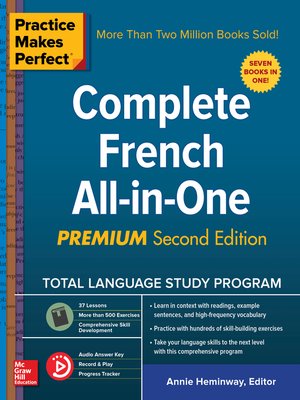 cover image of Complete French All-in-One